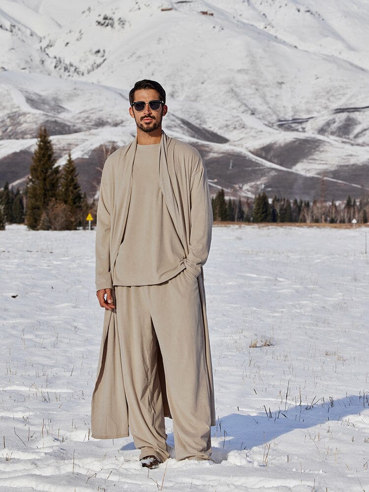 Ensemble 3 pièces doux, extensible et simple