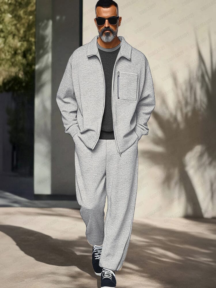 Ensemble veste de sport coupe classique