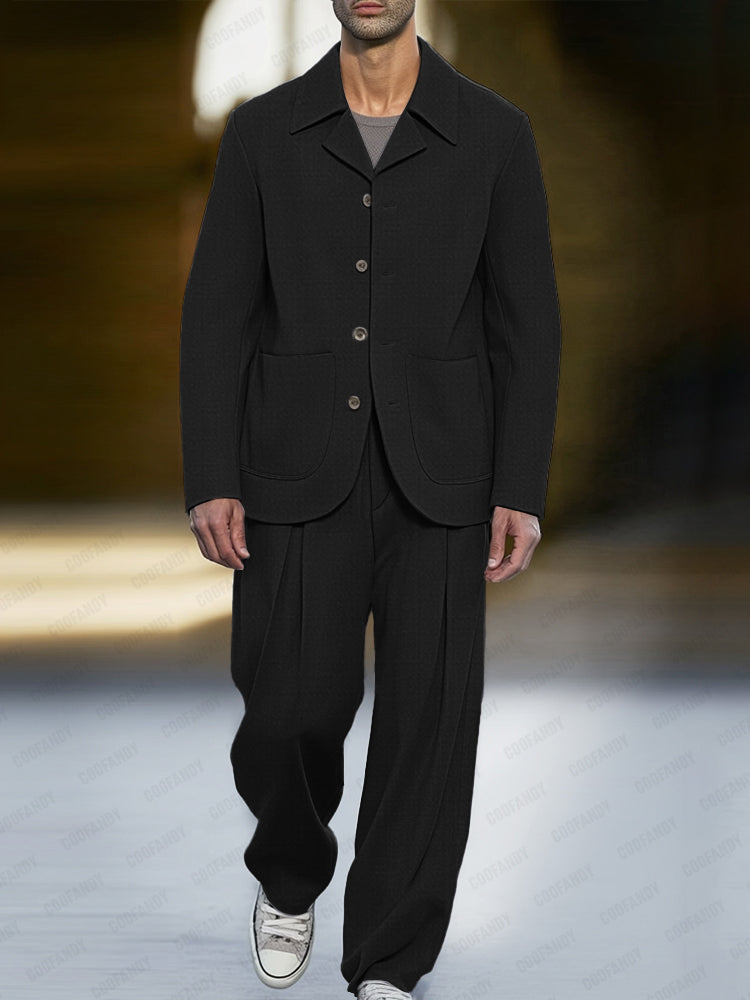 Ensemble de costume fin, élégant et décontracté moderne