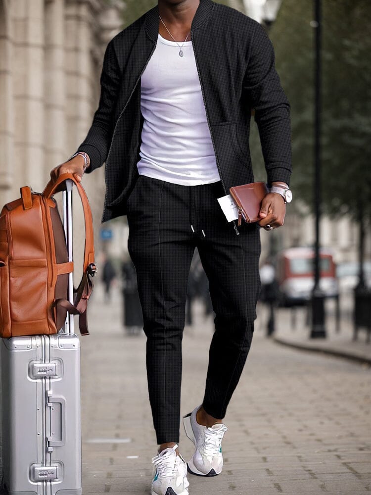 Ensemble gaufré style sans effort 2 pièces