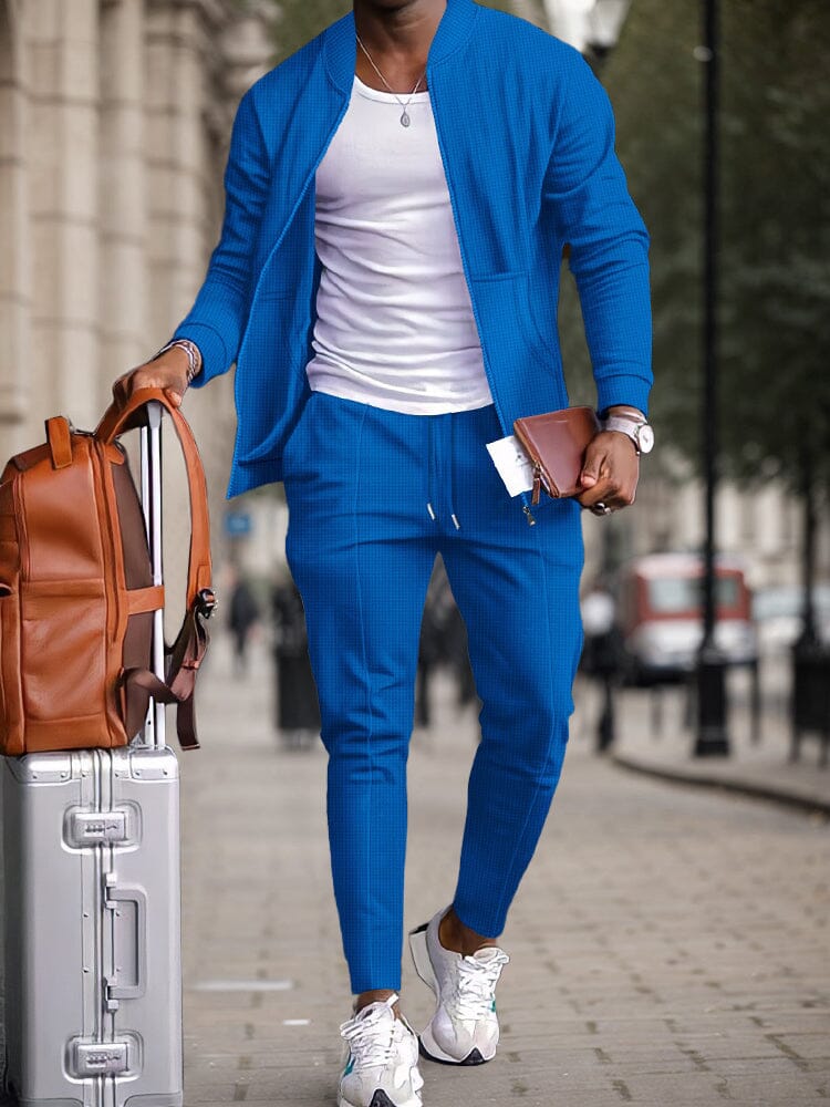 Ensemble gaufré style sans effort 2 pièces