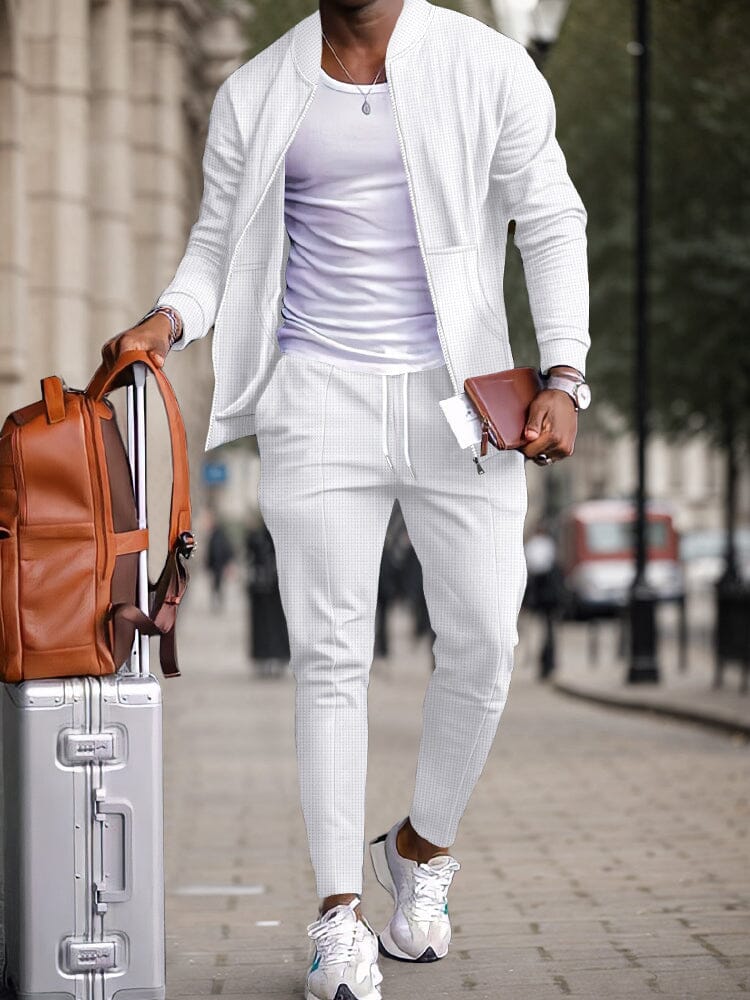 Ensemble gaufré style sans effort 2 pièces