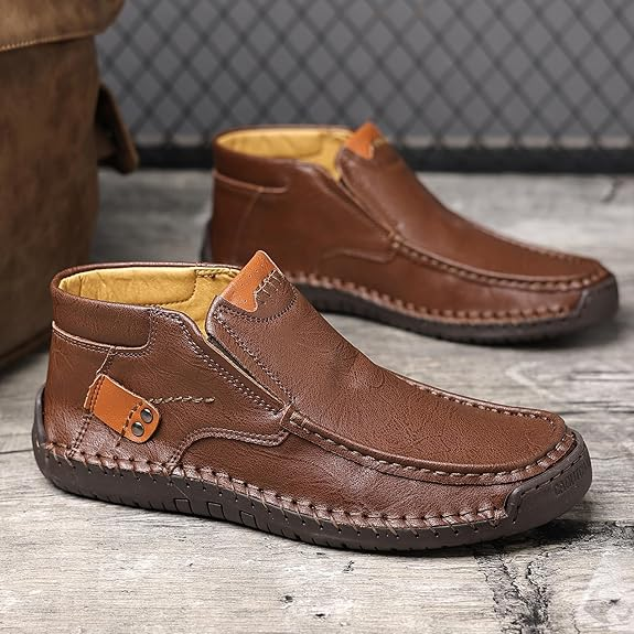 🔥LAST DAY 70% OFF🔥Men's Arch Support & Breathable and Light & Non-Slip Shoes - Proven Plantar Fasciitis, Foot and Heel Pain Relief.