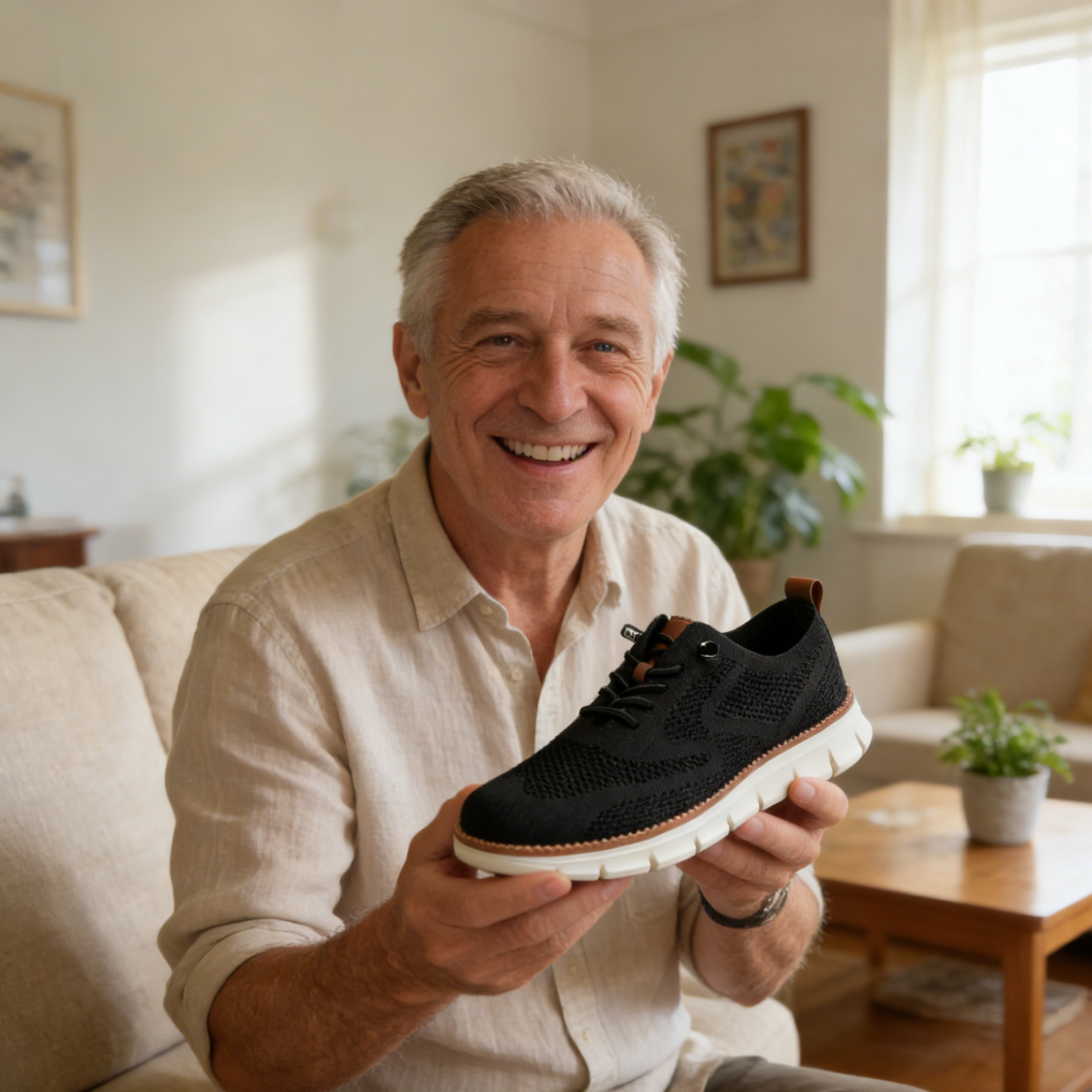 【⏰Nur für kurze Zeit 50 % Rabatt – Jetzt zugreifen!】Brandneue ergonomische orthopädische Schuhe – ✅️Korrigiert die Körperhaltung beim Gehen – Verbesserte Wasserdichtigkeit und Rutschfestigkeit 👞