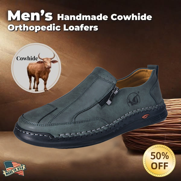 🔥Aktion – 50 % Rabatt🔥 Herren-Freizeitschuhe aus echtem Leder für Outdoor-Aktivitäten