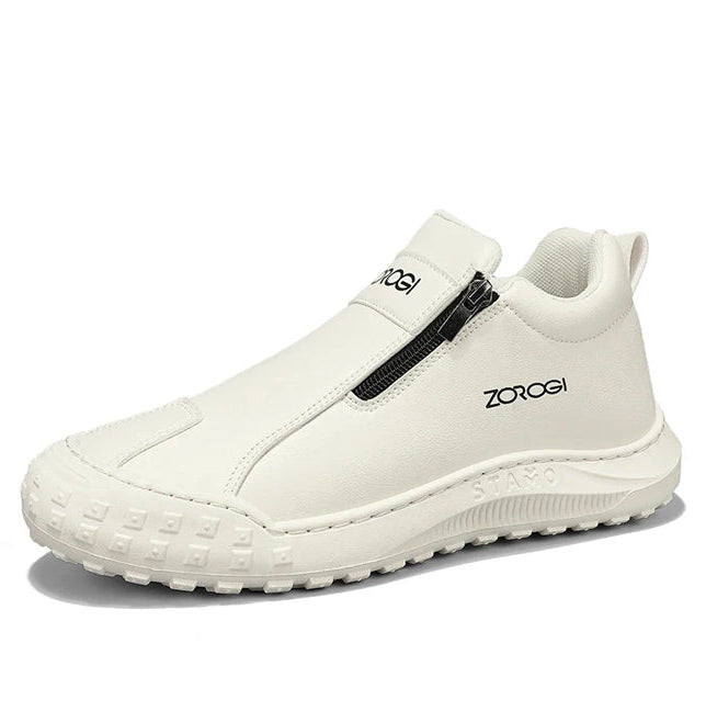 🐂 Intelligente Schuheinlagen mit künstlicher Intelligenz | Hochwertiges Leder + handgenäht: Ein Must-have für Herren 🔴 Tragbare orthopädische Schuhe