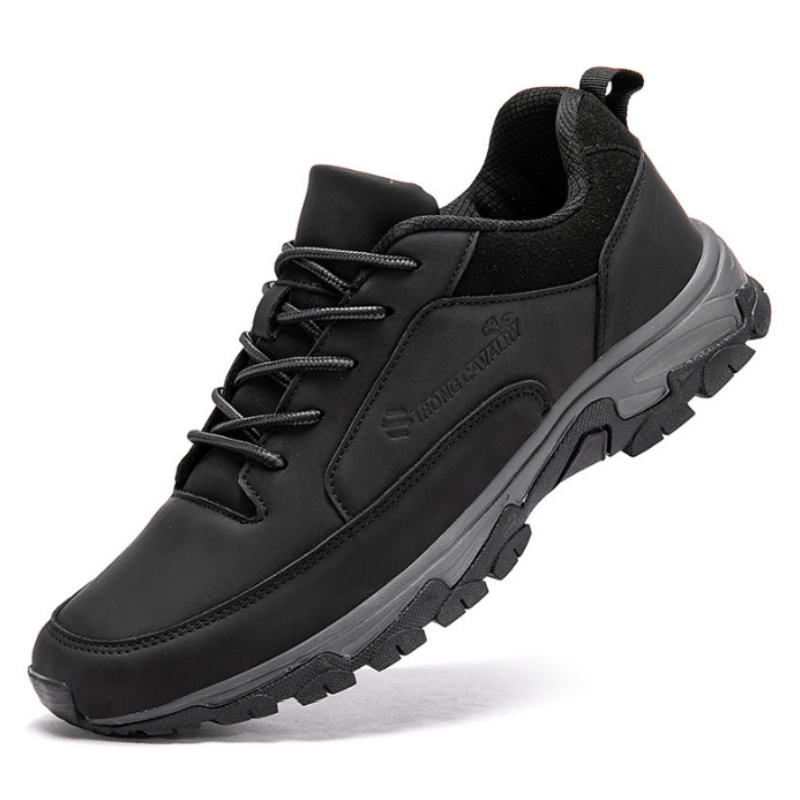 🔥Bestseller – Bequeme Herren-Sneaker aus Leder mit Fußgewölbeunterstützung und stoßdämpfender Orthopädie-Sohle