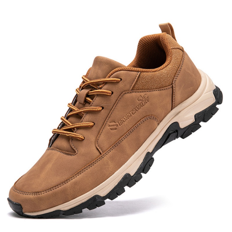 🔥Bestseller – Bequeme Herren-Sneaker aus Leder mit Fußgewölbeunterstützung und stoßdämpfender Orthopädie-Sohle