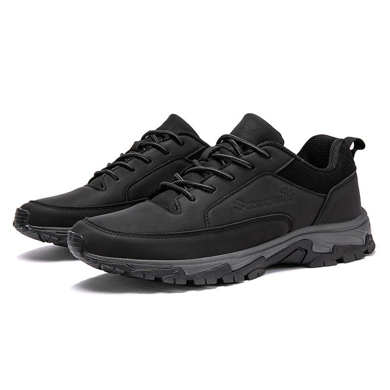 🔥Bestseller – Bequeme Herren-Sneaker aus Leder mit Fußgewölbeunterstützung und stoßdämpfender Orthopädie-Sohle