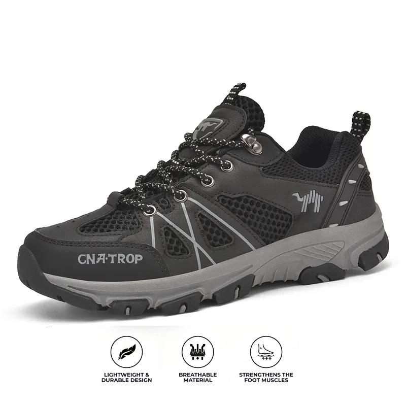 🎁Heißer Sale 60% RABATT⏳Abverkauf!! Wasserdichte, atmungsaktive und rutschfeste Herren-Wanderschuhe für den Outdoor-Bereich