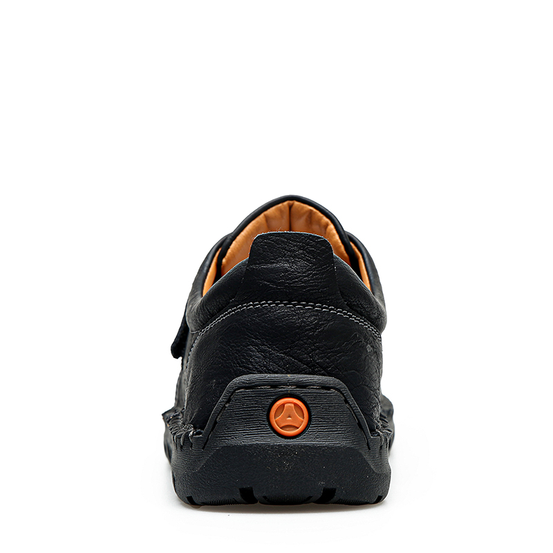 (⏰LAST DAY-70% OFF🛒)Men's Hand-Stitched Outdoor Work Shoes – Premium Cowhide Upper, Breathable, Arch Support, Soft Lining, Anti-Collision Toe, Shock-Absorbing Non-Slip Sole