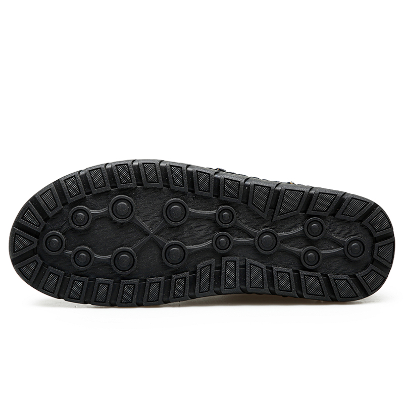 (⏰LAST DAY-70% OFF🛒)Men's Hand-Stitched Outdoor Work Shoes – Premium Cowhide Upper, Breathable, Arch Support, Soft Lining, Anti-Collision Toe, Shock-Absorbing Non-Slip Sole