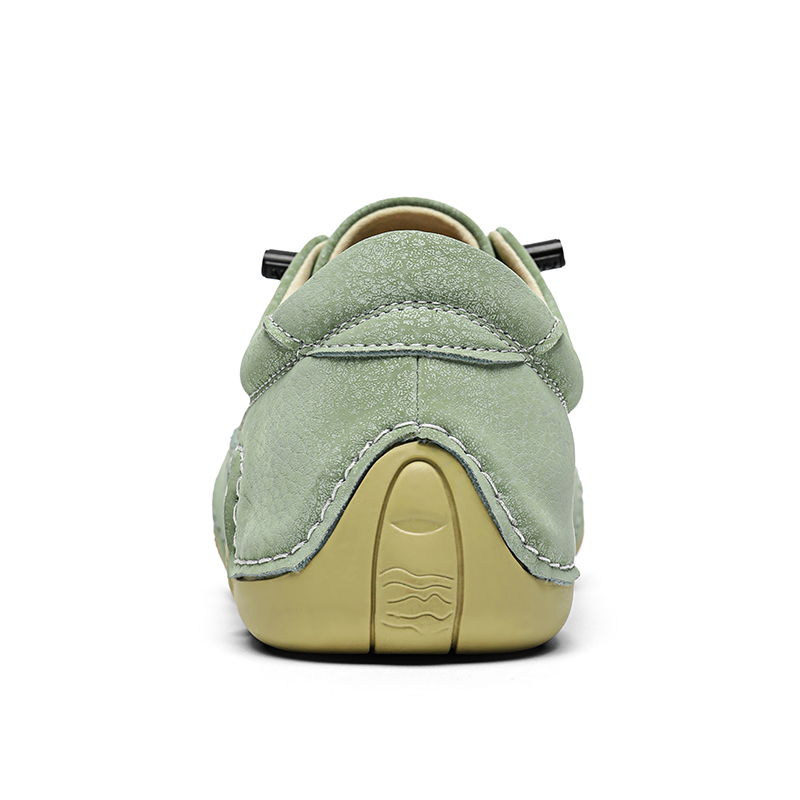 (🎁Free Orthotic Insoles🔥)Men’s Handmade Premium Cowhide Leather Lace-Up Dress Shoes with Arch Support, Breathable for Summer Walking & Driving