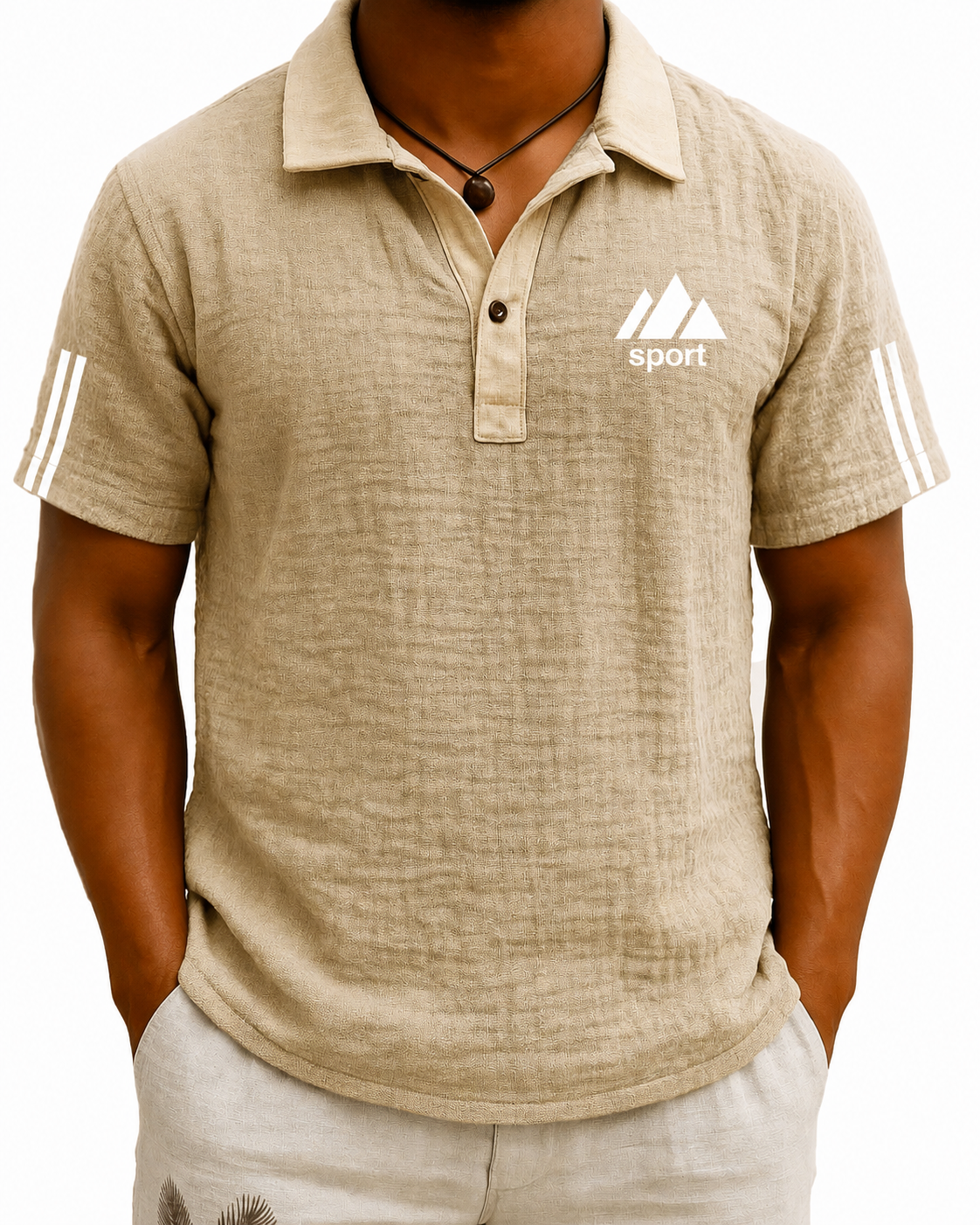 Letzter Tag: 70 % Rabatt! 🔥Herren Vintage Polohemd mit Kontrastkragen | Kurzarm Poloshirt aus atmungsaktivem Stretch-Material, Elegantes Revers für Business & Freizeit