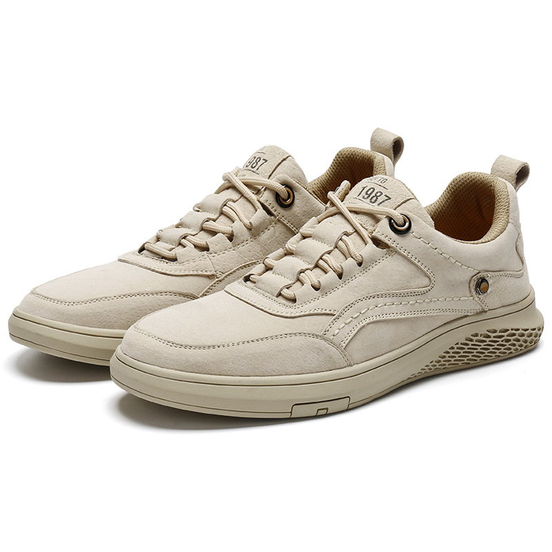 WILDKING Freizeitschuhe aus Wildleder, modische Low-Top-Sneaker C3012