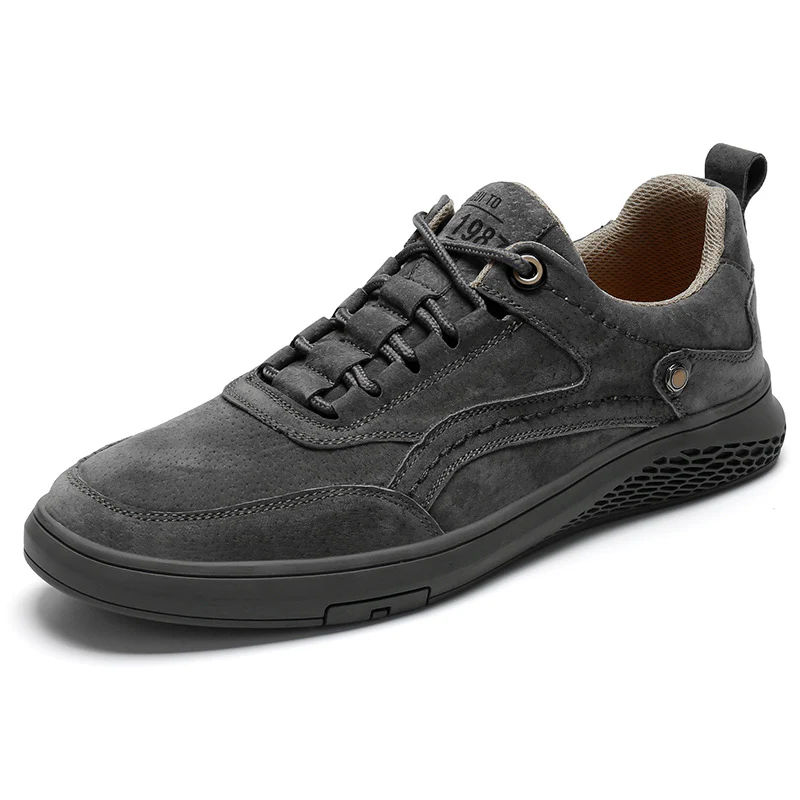 WILDKING Freizeitschuhe aus Wildleder, modische Low-Top-Sneaker C3012