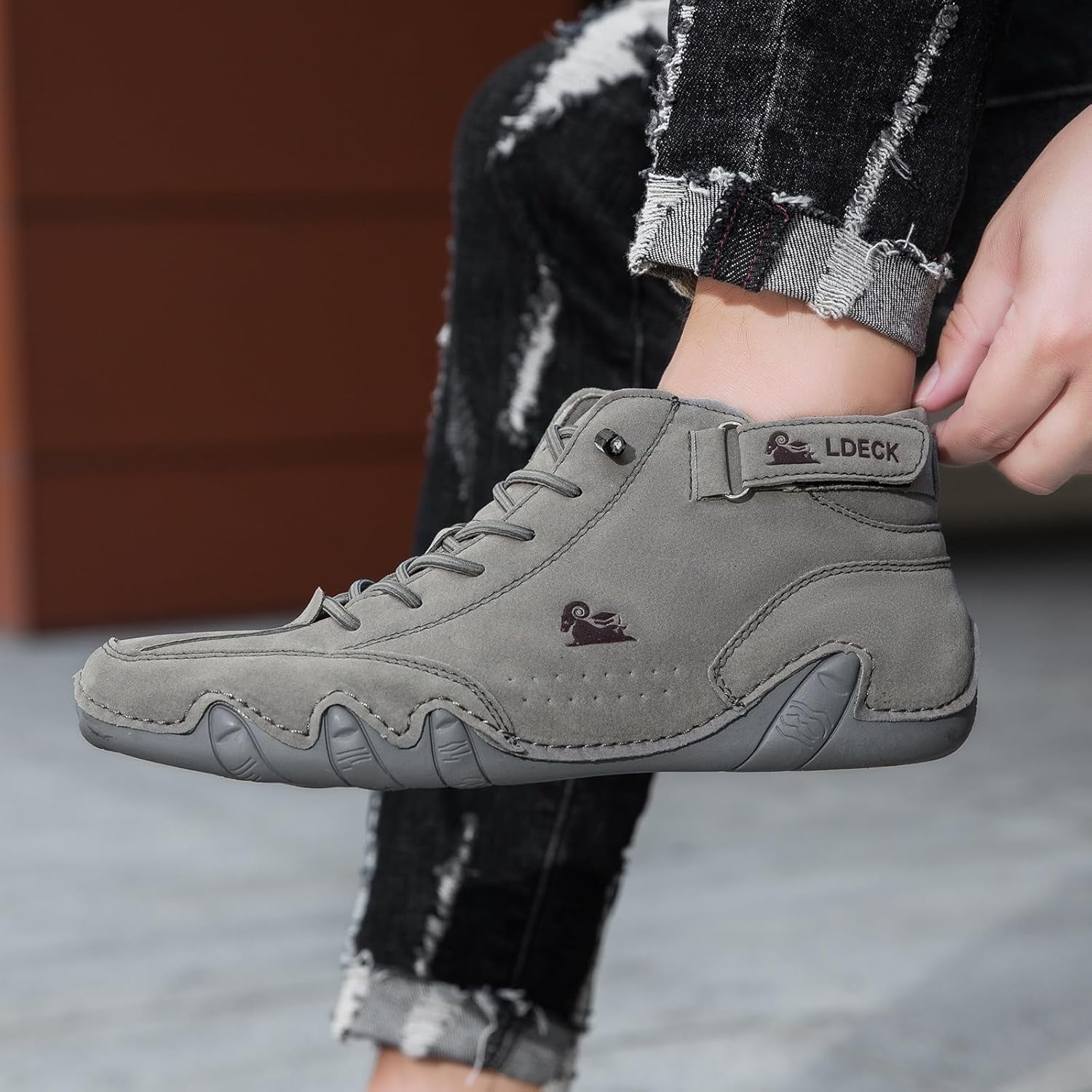 Vogany Unisex Vogldeck – wasserdichte, atmungsaktive orthopädische Schuhe, Outdoor-Schuhe von Beck, bequeme, leichte, rutschfeste orthopädische Sportschuhe, Wanderschuhe