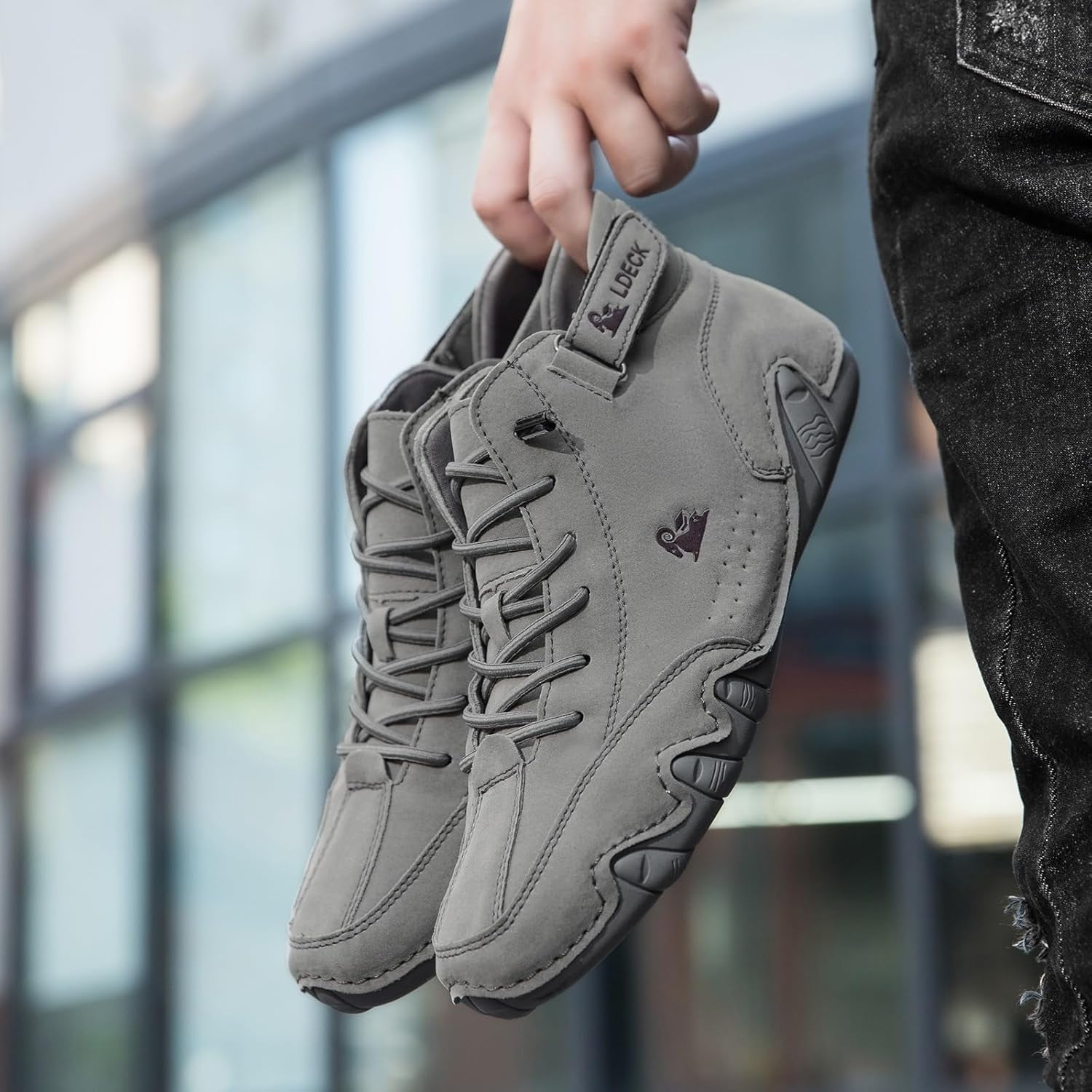 Vogany Unisex Vogldeck – wasserdichte, atmungsaktive orthopädische Schuhe, Outdoor-Schuhe von Beck, bequeme, leichte, rutschfeste orthopädische Sportschuhe, Wanderschuhe