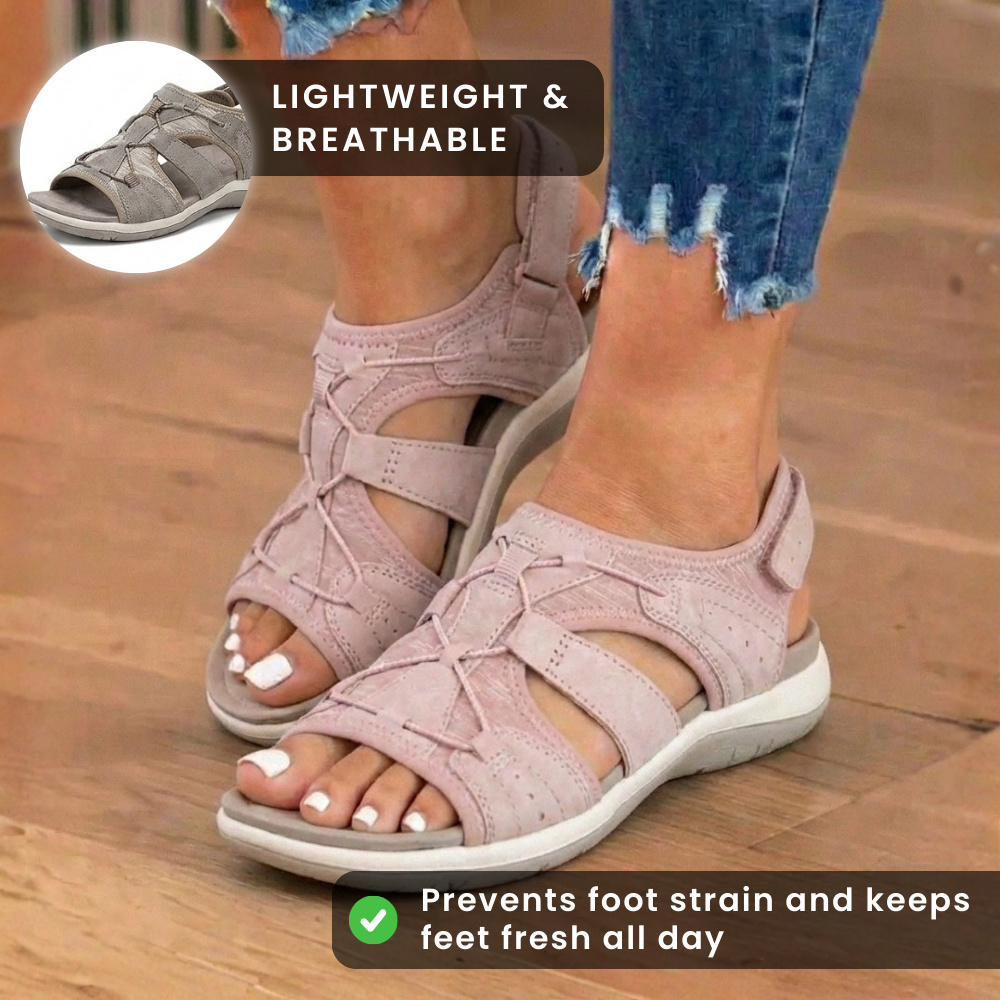 🔥LETZTER TAG: 60 % RABATT🔥 Orthopädische Sport-Mesh-Sandalen – Verstellbares Mehrriemen-Design