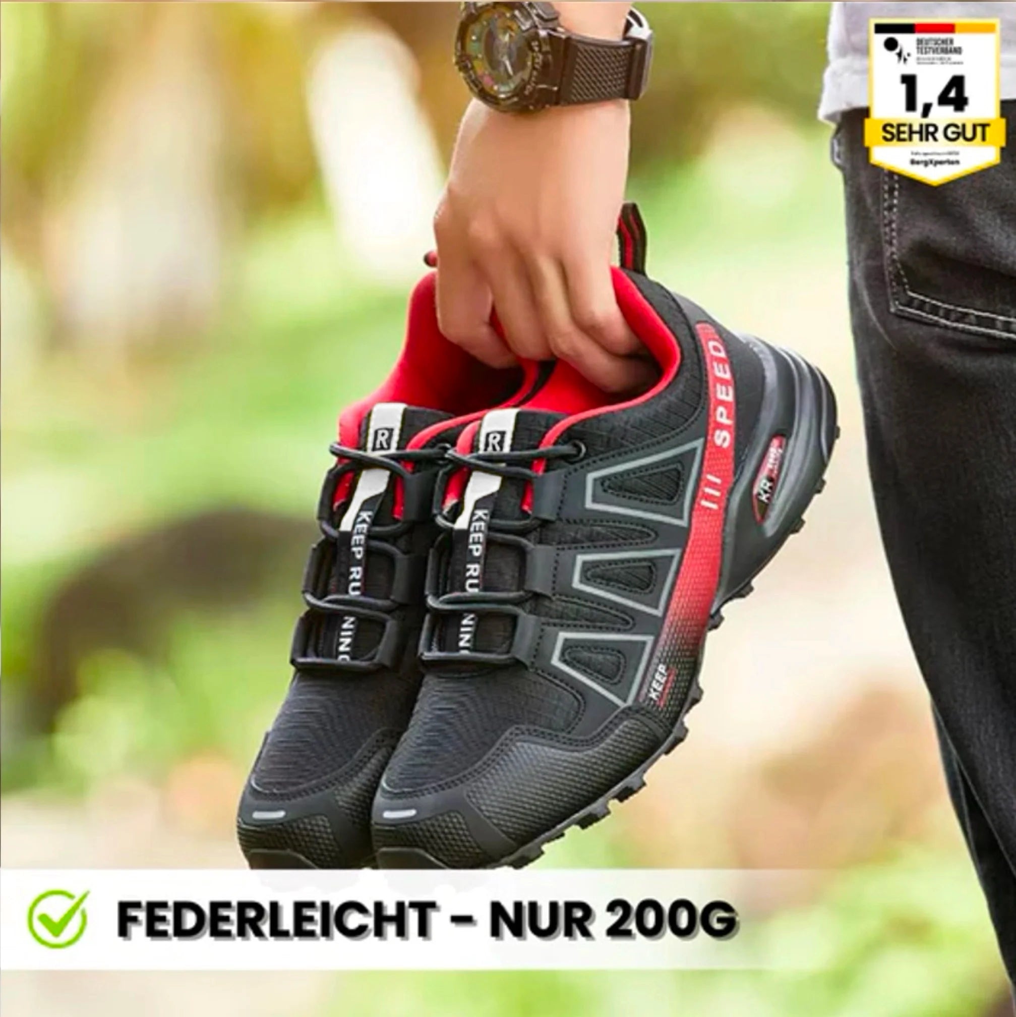 ⏰Letzter Tag: 50 % Rabatt!🔥 – ergonomischer, rutschfester & wasserdichter Trekking- und Wanderschuh