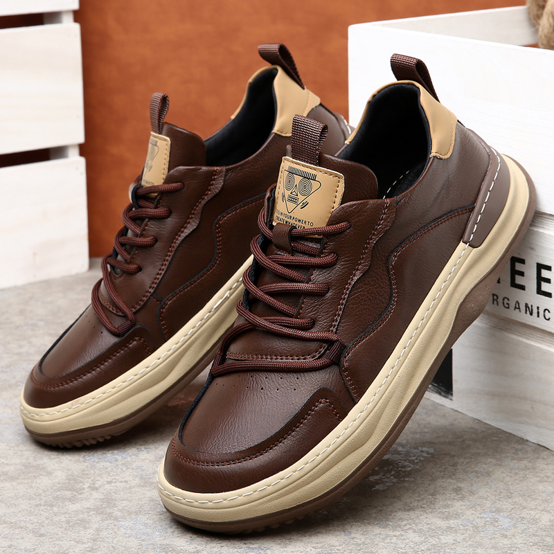 Brunetto Sneakers aus italienischem Leder