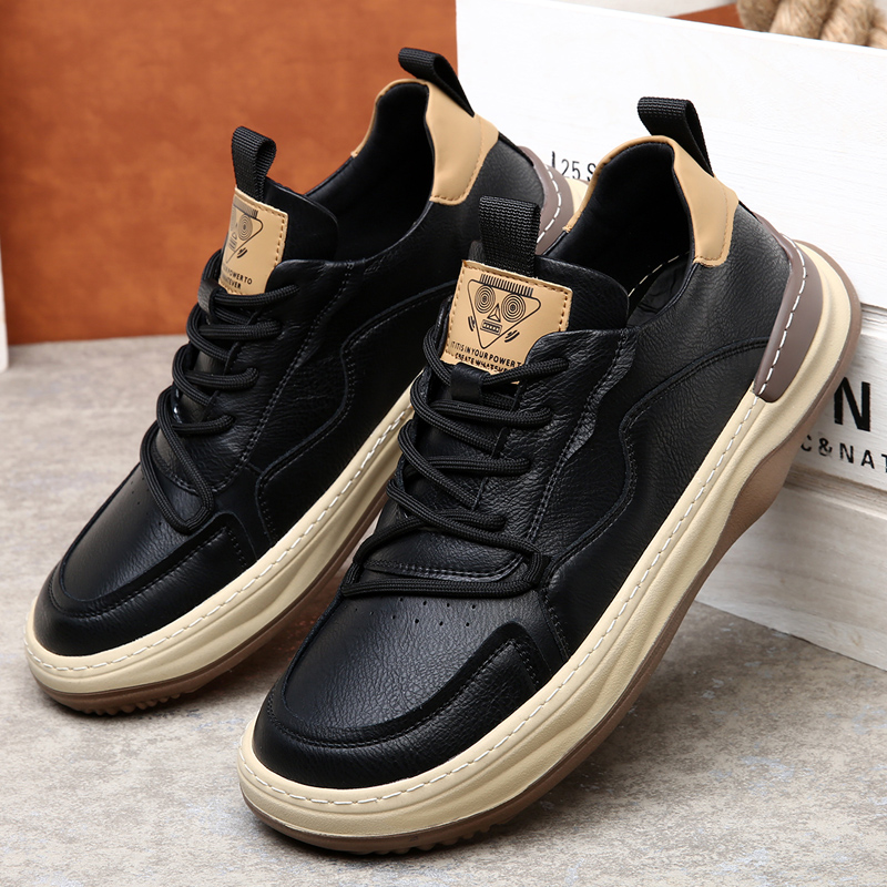Brunetto Sneakers aus italienischem Leder