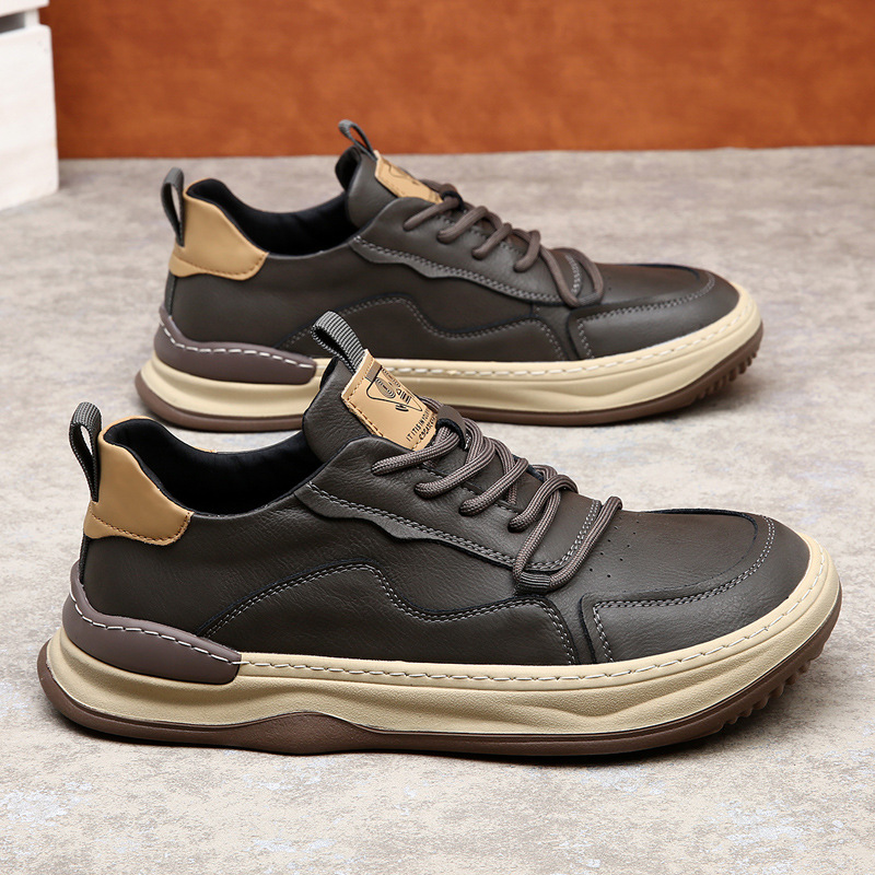 Brunetto Sneakers aus italienischem Leder