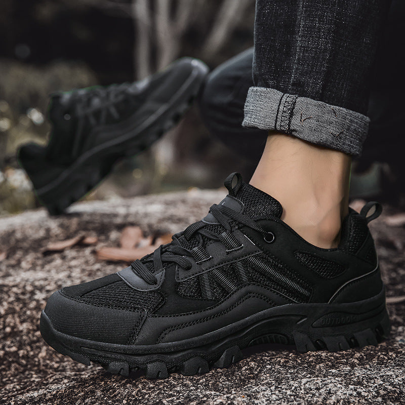 Wasserdichte, rutschfeste und leichte Herren-Wanderschuhe, Größe 5,5