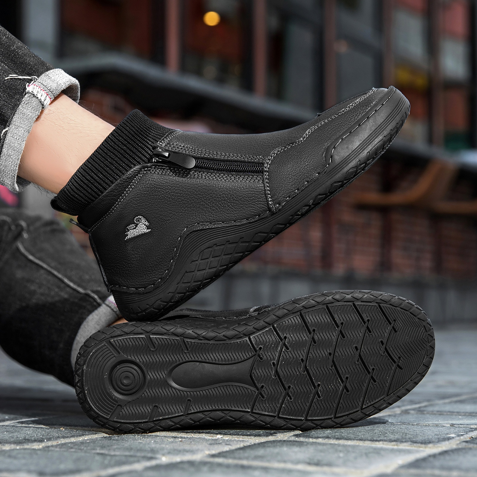 🔥Diese Woche im Angebot: 70% Rabatt!🔥 Herren-Freizeitsneaker – Atmungsaktives Synthetik-Obermaterial, rutschfeste Gummisohle, bequemes Textilfutter – ideal zum Gehen und Autofahren.