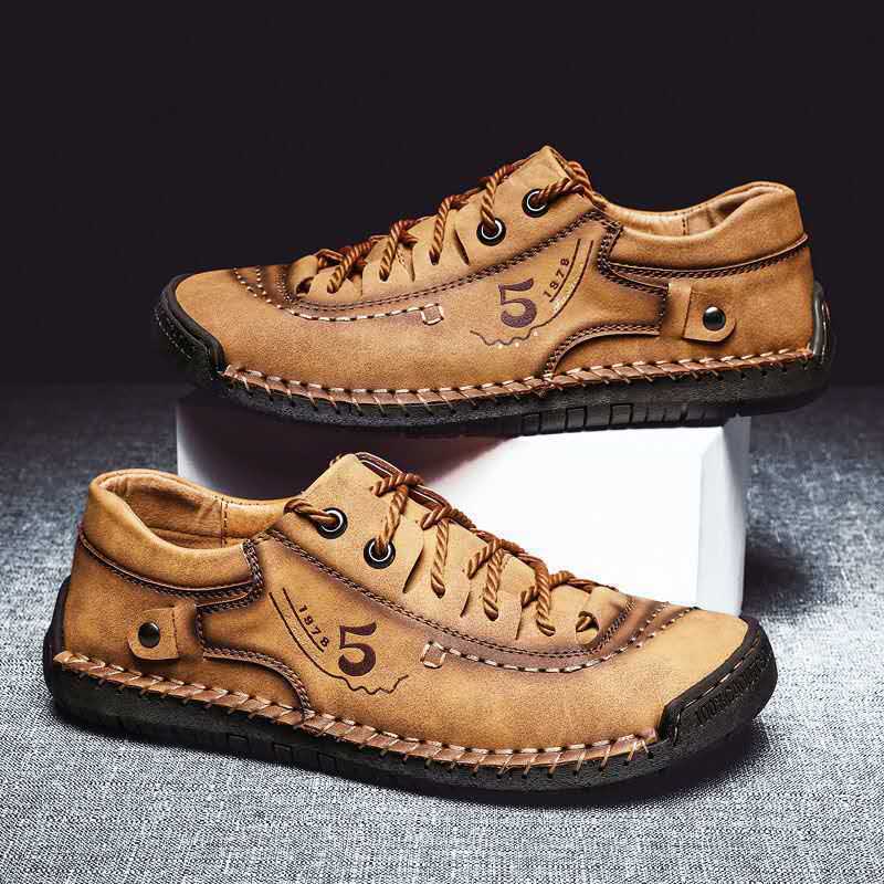 【🎁60 % Rabatt für kurze Zeit im Frühling – Jetzt zugreifen!】 Ergonomisch geformte orthopädische Schuhe – Lindern Gelenkschmerzen 👞 Reduzieren den Druck beim Gehen ✅