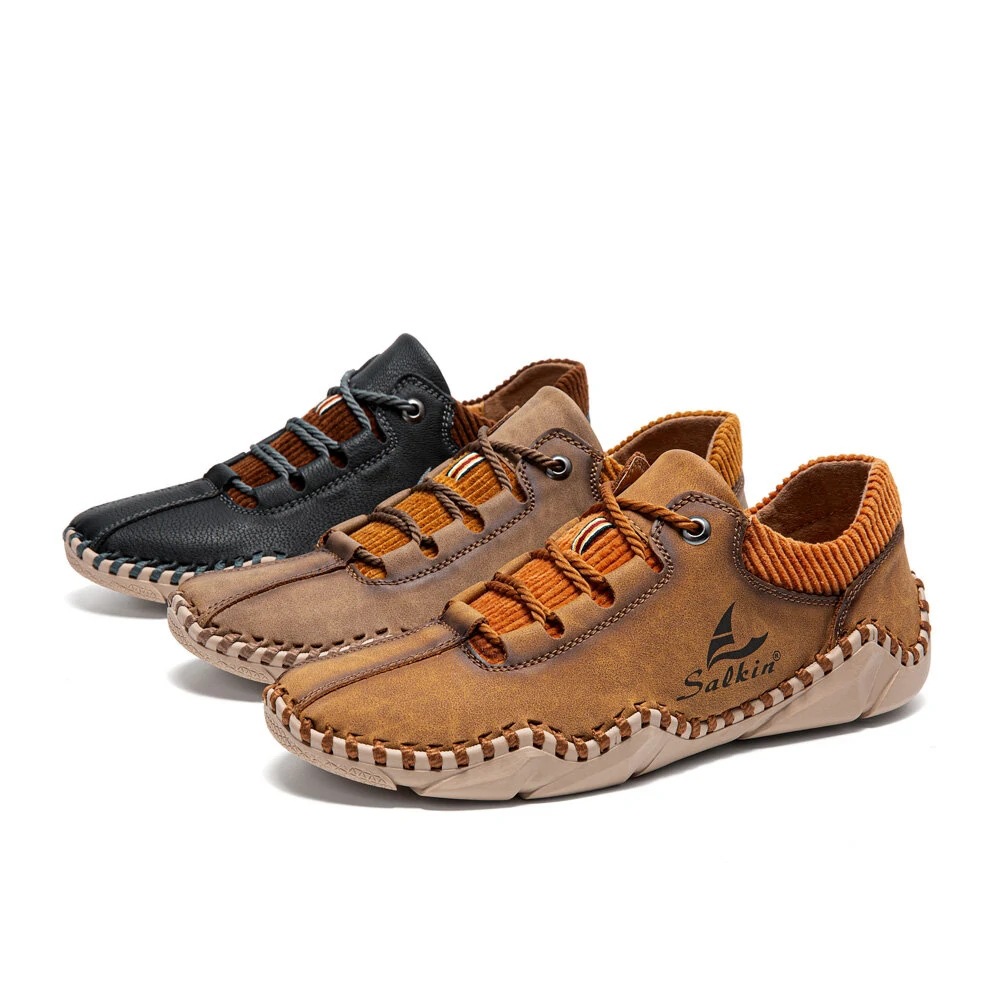 🔥Letzter Tag: 70 % Rabatt! 🎁 Bequeme, rutschfeste Herren-Wanderschuhe mit Fußgewölbeunterstützung und Fußgewölbestütze, bequeme orthopädische Wanderschuhe