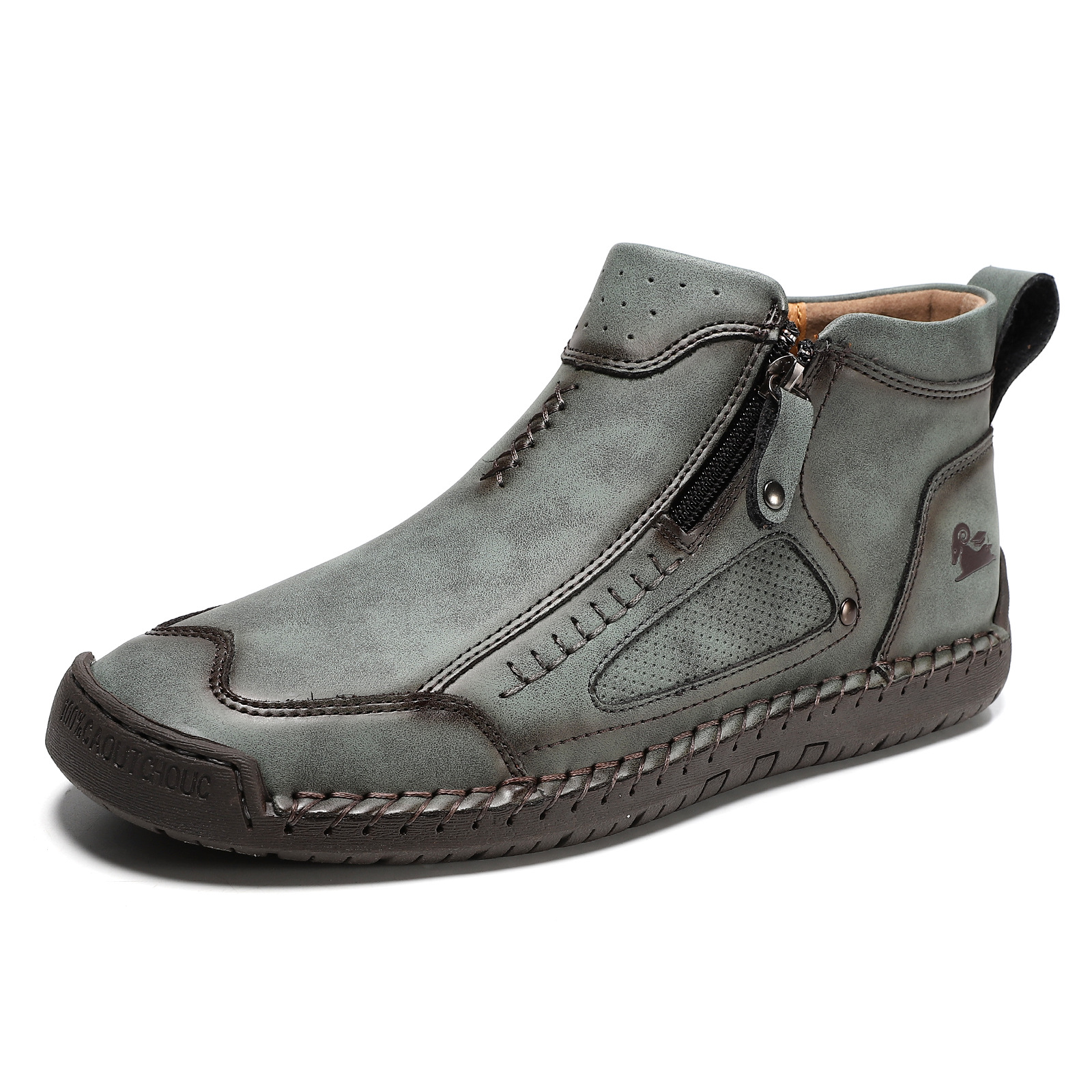 🔥⏰ Nur für kurze Zeit! Atmungsaktive, handgenähte Herrenschuhe aus Leder mit Fußgewölbeunterstützung.