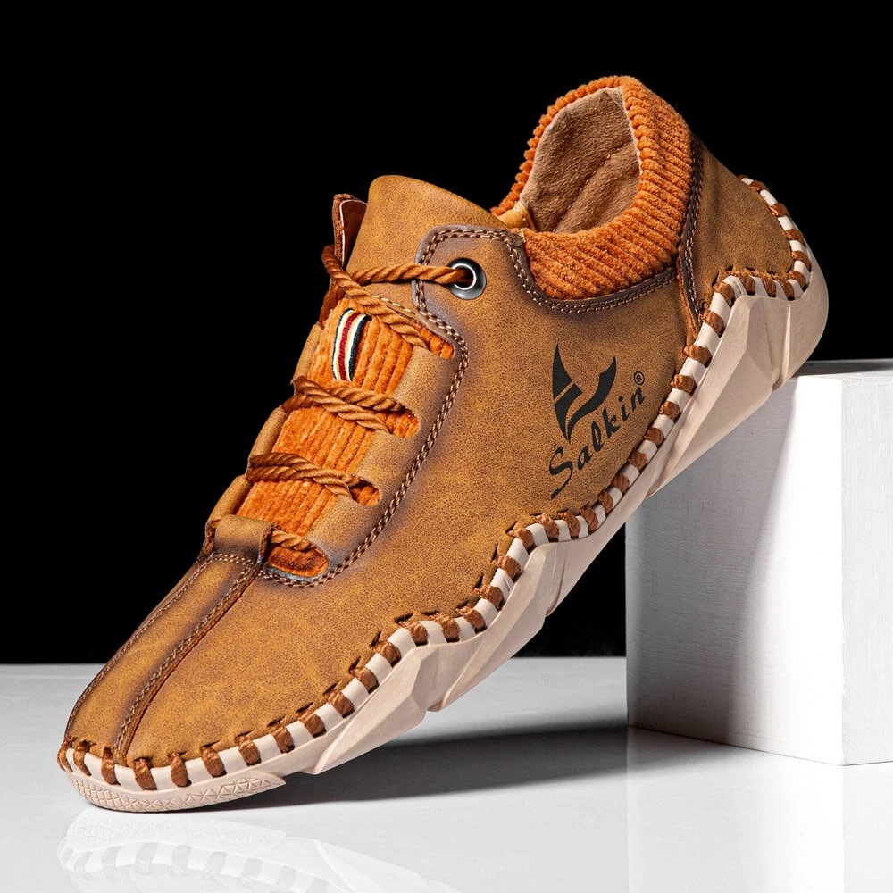 🔥Letzter Tag: 70 % Rabatt! 🎁 Bequeme, rutschfeste Herren-Wanderschuhe mit Fußgewölbeunterstützung und Fußgewölbestütze, bequeme orthopädische Wanderschuhe