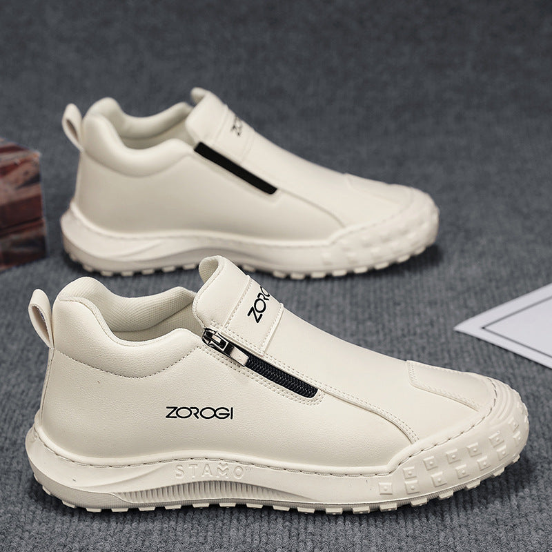 🐂 Intelligente Schuheinlagen mit künstlicher Intelligenz | Hochwertiges Leder + handgenäht: Ein Must-have für Herren 🔴 Tragbare orthopädische Schuhe