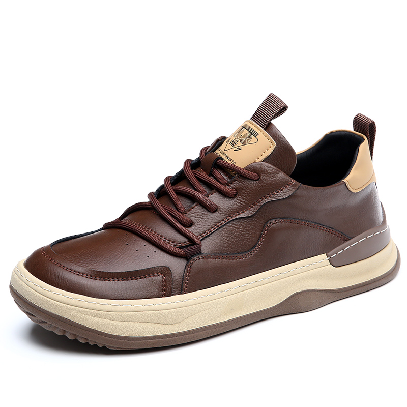 Brunetto Sneakers aus italienischem Leder