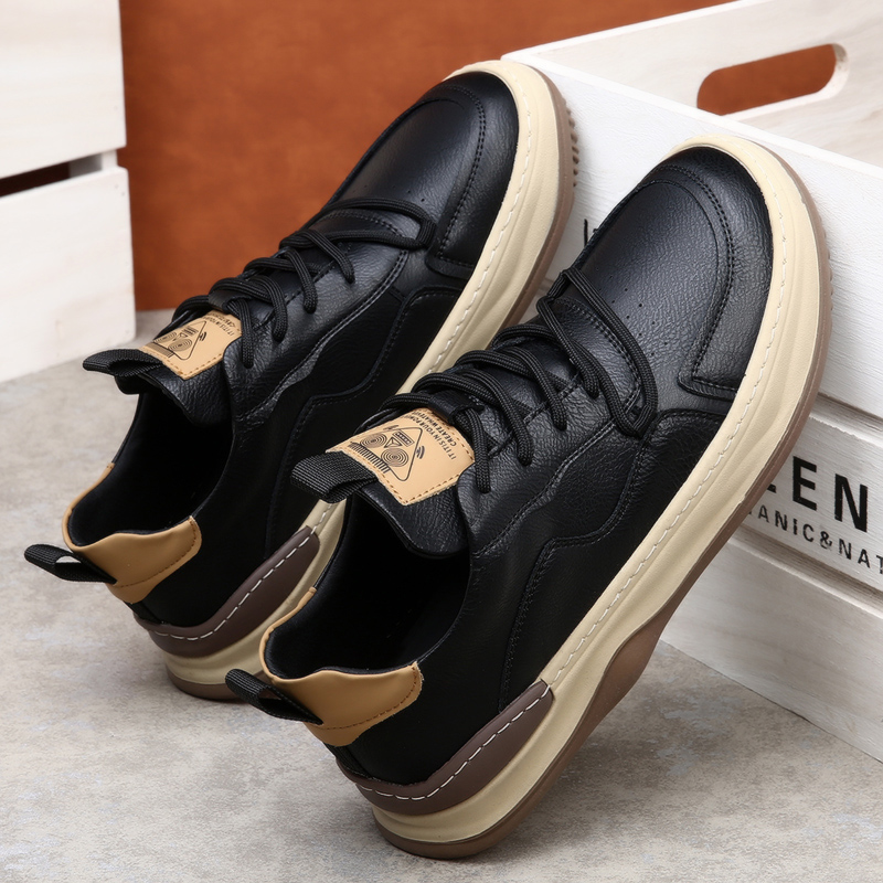 Brunetto Sneakers aus italienischem Leder