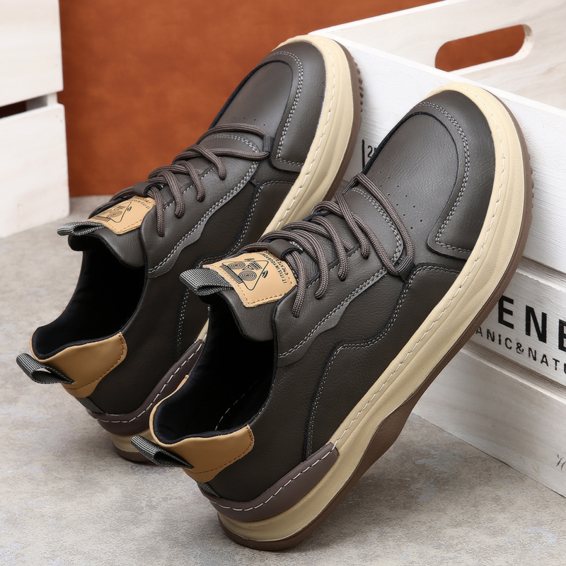 Brunetto Sneakers aus italienischem Leder