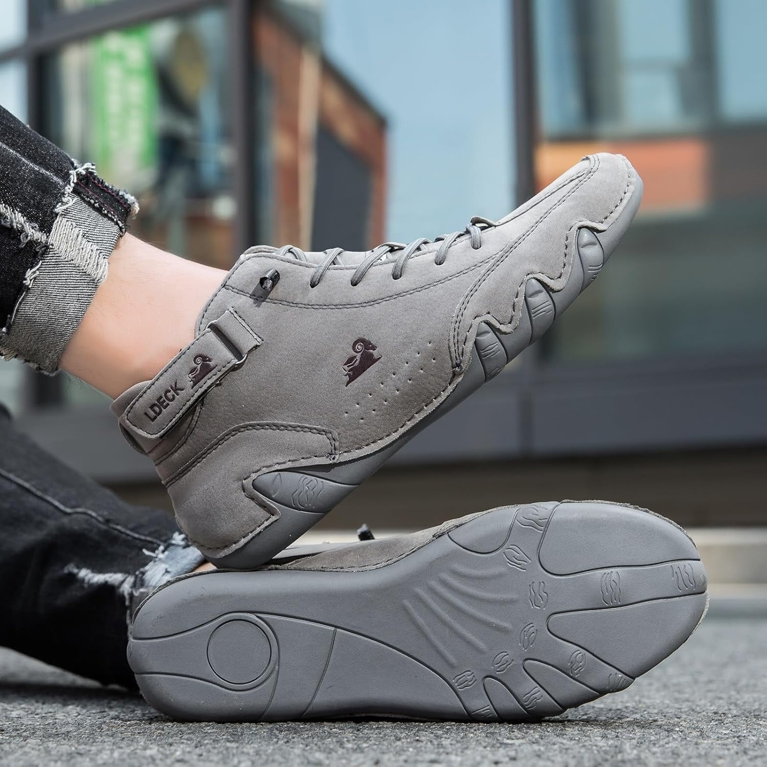 Vogany Unisex Vogldeck – wasserdichte, atmungsaktive orthopädische Schuhe, Outdoor-Schuhe von Beck, bequeme, leichte, rutschfeste orthopädische Sportschuhe, Wanderschuhe