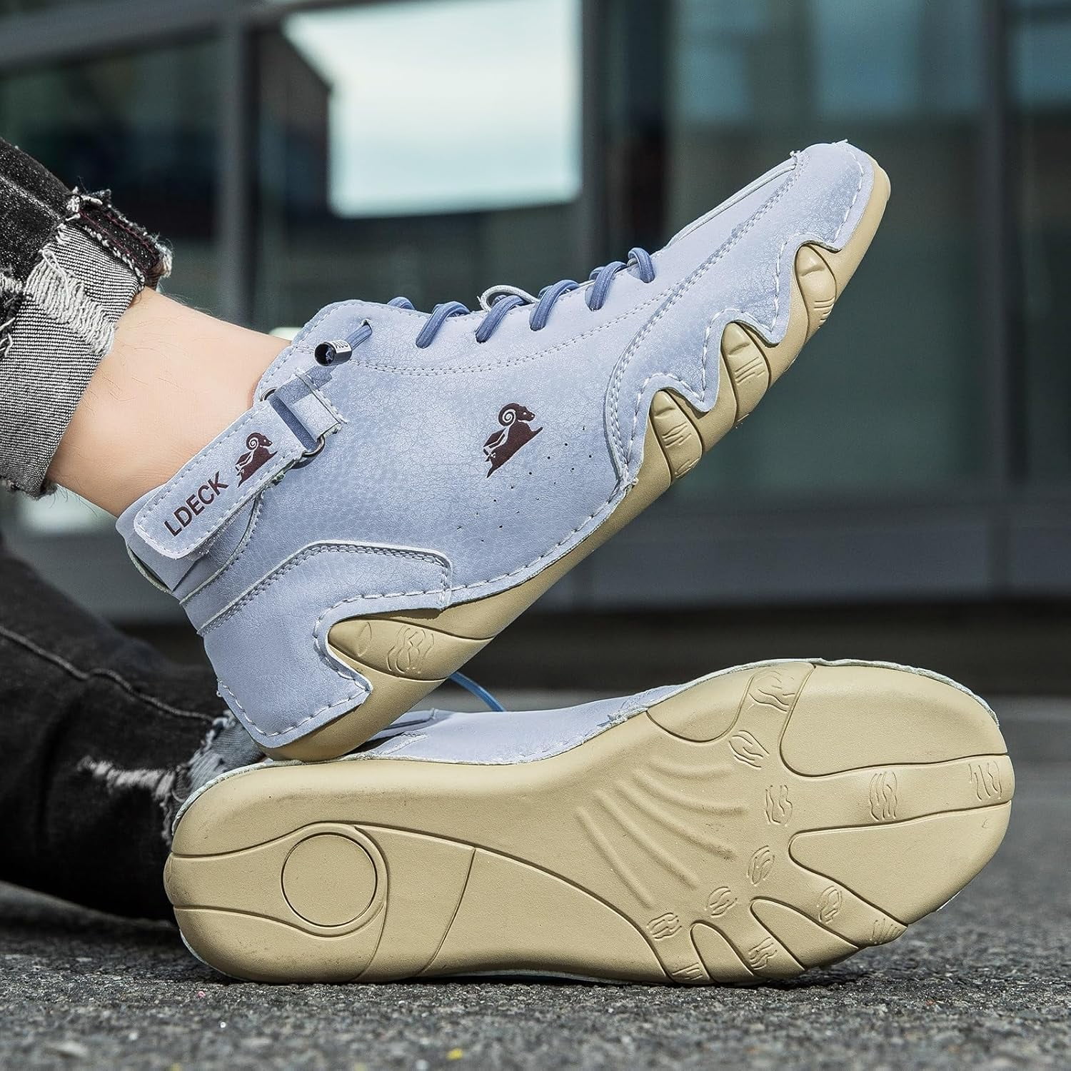 Vogany Unisex Vogldeck – wasserdichte, atmungsaktive orthopädische Schuhe, Outdoor-Schuhe von Beck, bequeme, leichte, rutschfeste orthopädische Sportschuhe, Wanderschuhe
