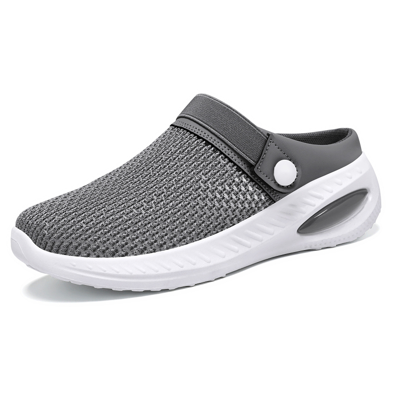 Damen-Entspannungspantoffeln – Obermaterial aus Polyester, runde Zehenpartie, Innenfutter aus Superfaser, PVC-Sohle