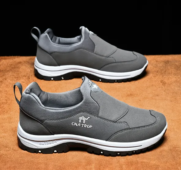 🔥LETZTER TAG 70% RABATT🔥 Herrenschuhe mit Fußgewölbeunterstützung, atmungsaktiv, leicht und rutschfest - Bewährte Linderung von Plantarfasziitis, Fuß- und Fersenschmerzen.