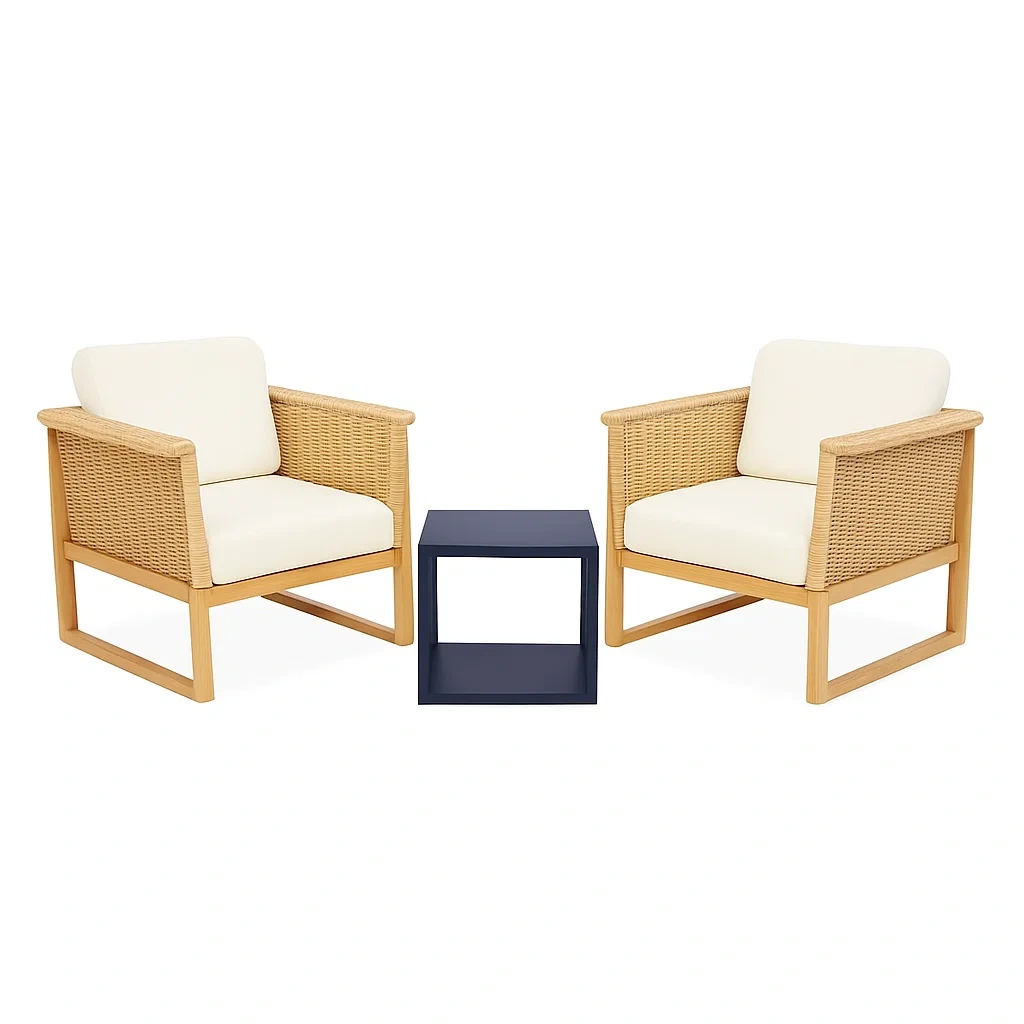 Mobilier d'assise,Petit salon de terrasse - NORDICDECOS