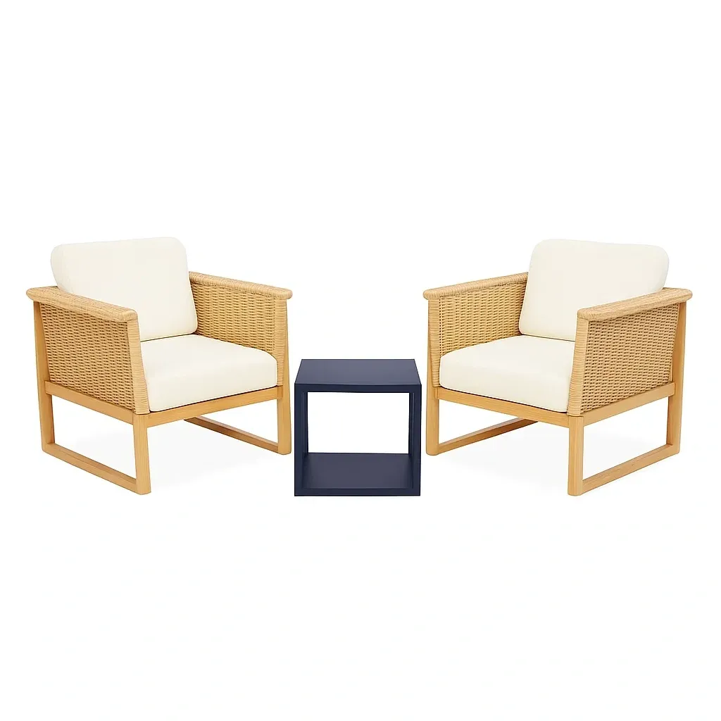 Mobilier d'assise,Petit salon de terrasse - NORDICDECOS