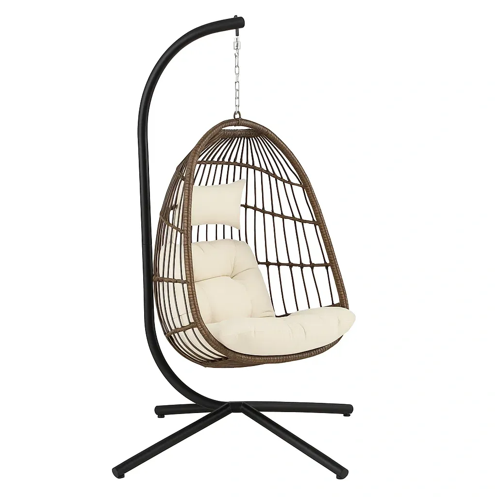 Mobilier d'assise,Fauteuil œuf suspendu - NORDICDECOS