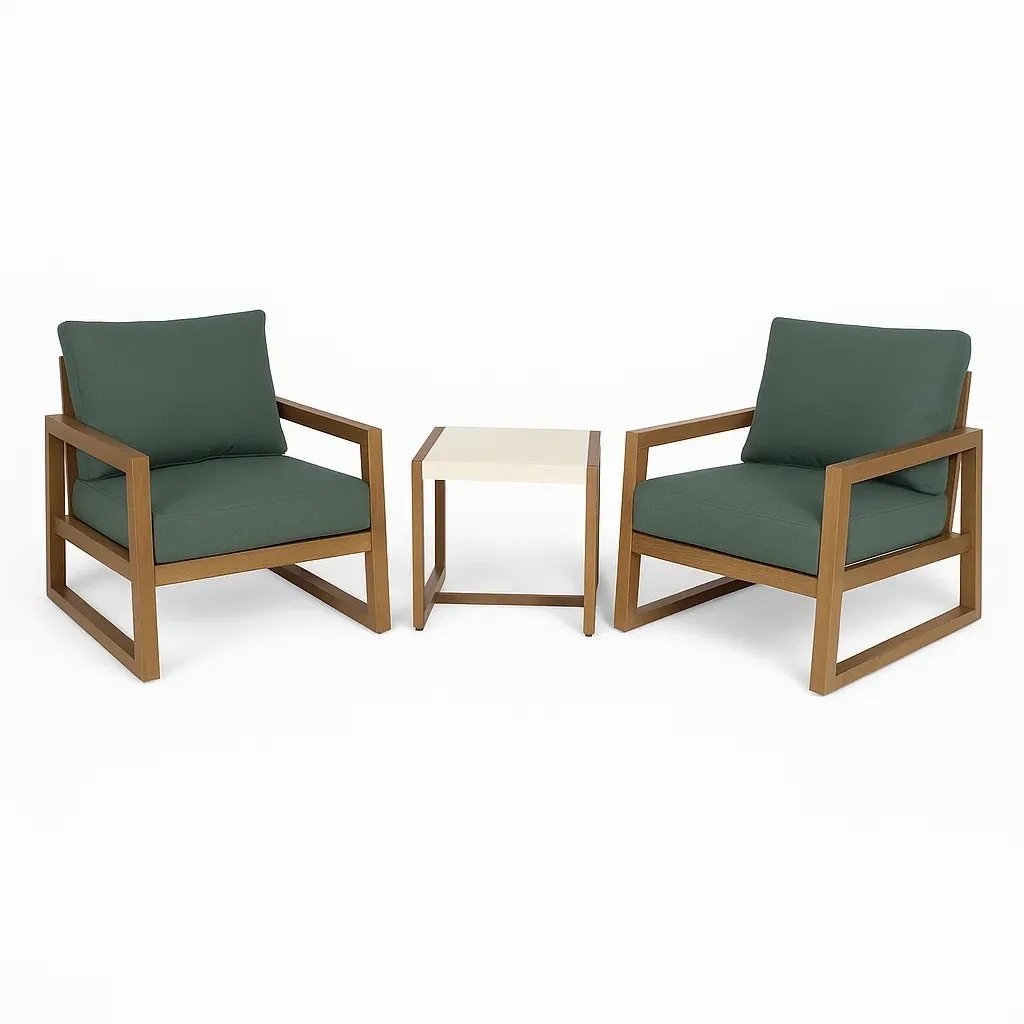 Mobilier d'assise,Petit salon de terrasse - NORDICDECOS