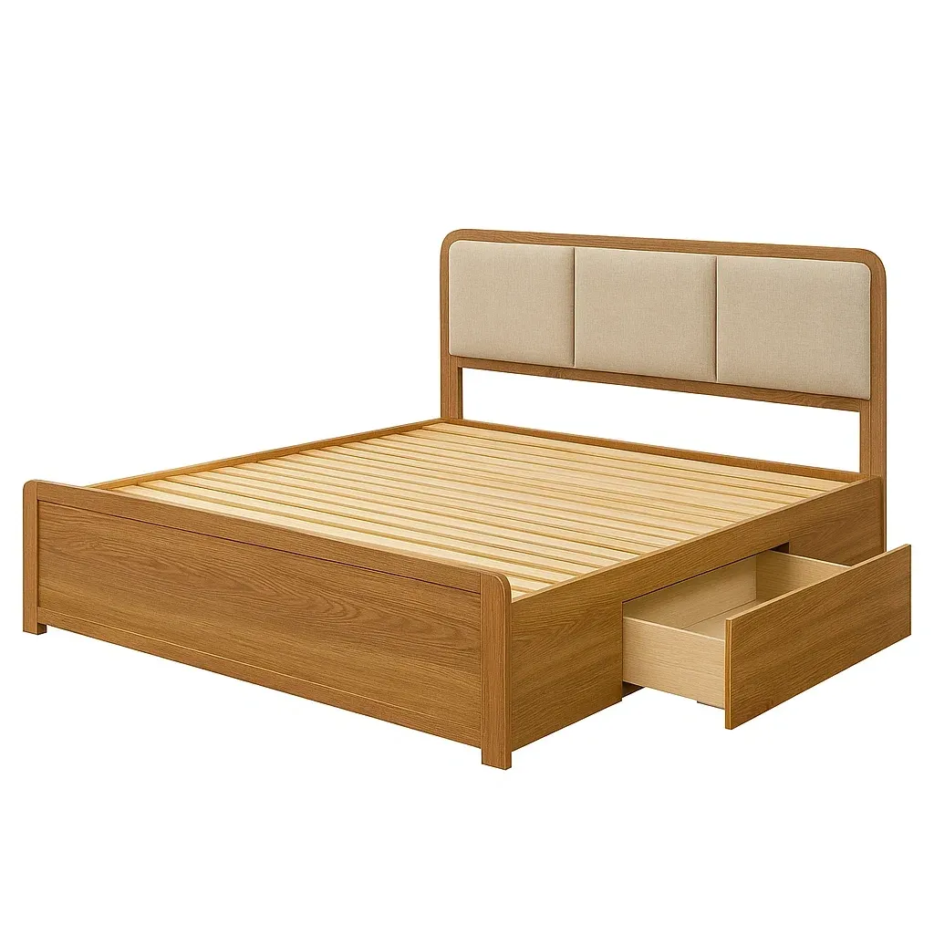 Mobilier de chambre,Lit avec rangement - NORDICDECOS