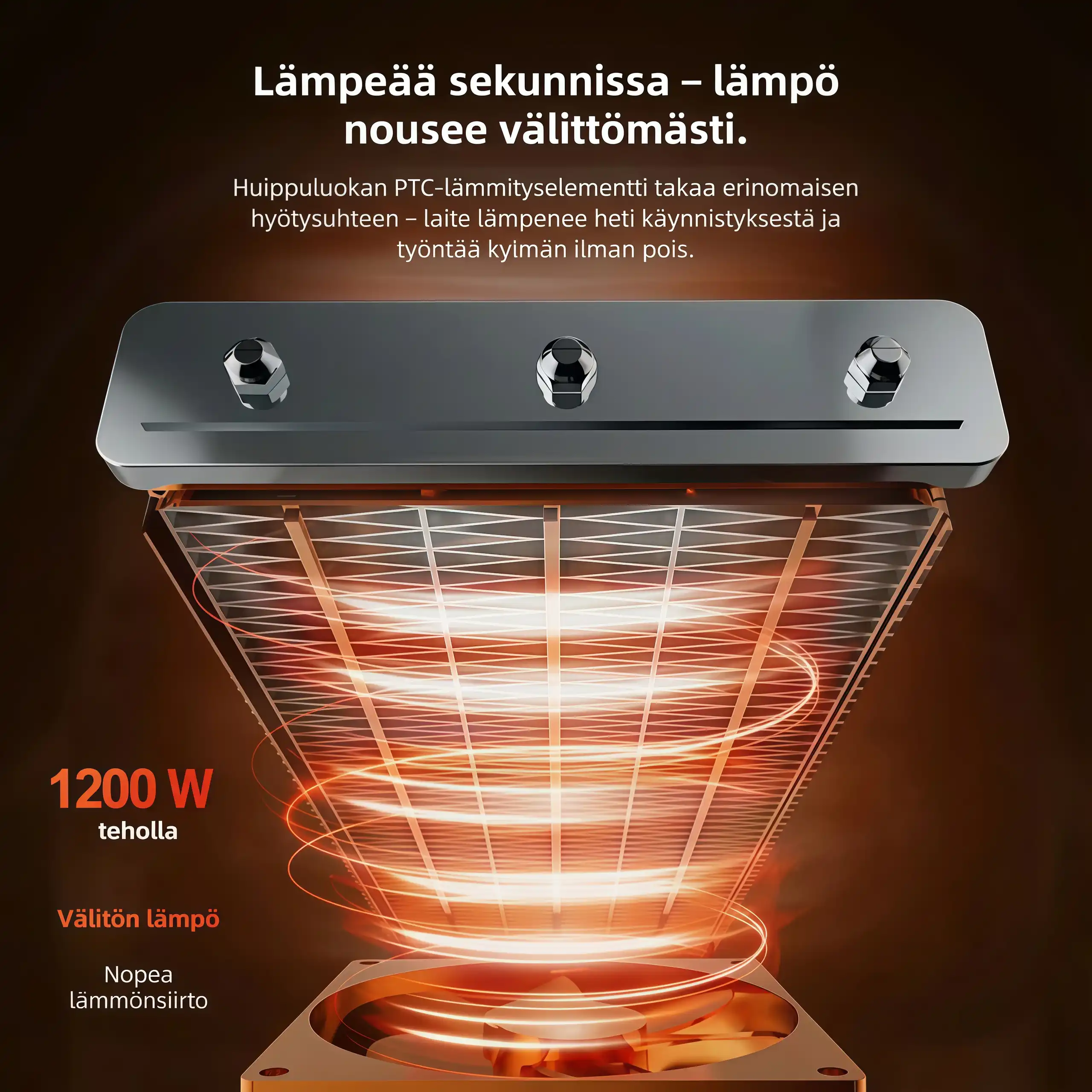 Ilmalämmitin ja ilmankostutin XH1202