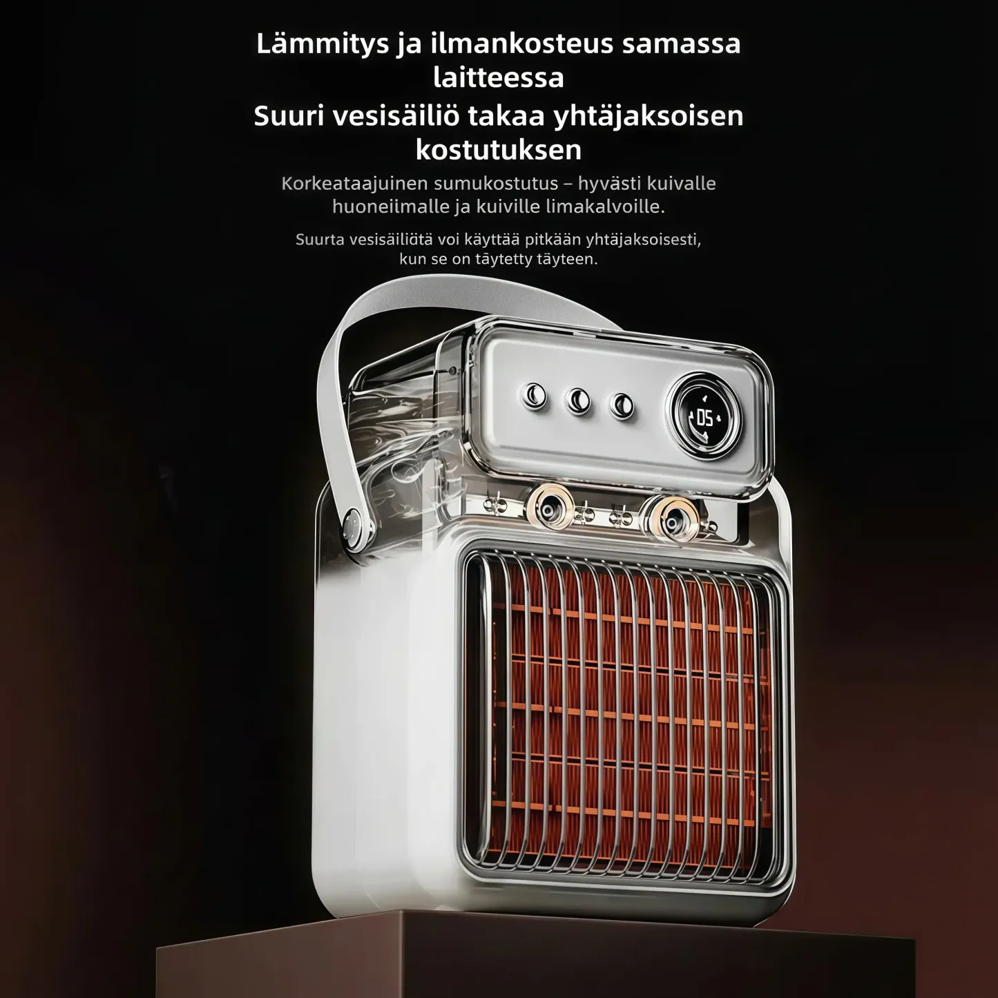 Ilmalämmitin ja ilmankostutin XH1202