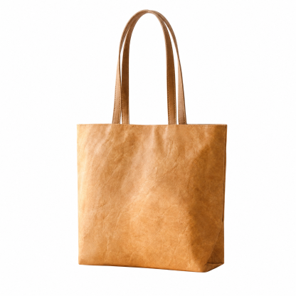 Shopping bags made of skin