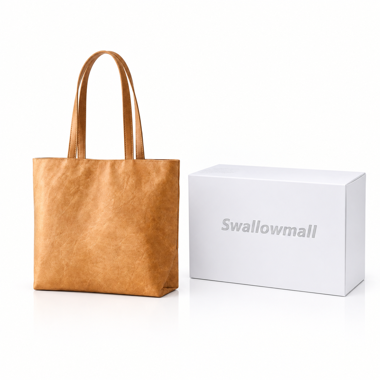 Shopping bags made of skin
